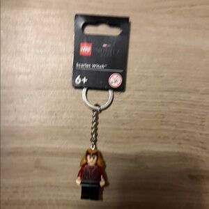 LEGO Scarlet Witch Keychain - Red and Black